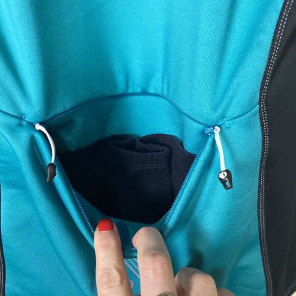 Pearl Izumi Symphony Thermal Hoodie Womens Size Large Lined 1/4 Zip Cycling Pink - Picture 7 of 10